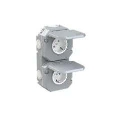 ABB Garant Vägguttag Metall
