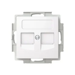 ABB Saga Centrumplatta Data 2xRJ45 Keystone
