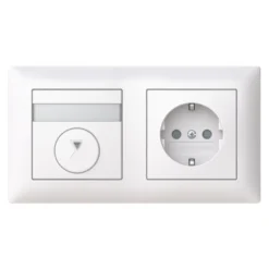 ABB Saga Hörnbox Timer med 1-vägsuttag