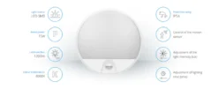 Agat LED väggarmatur 15W 1200lm 4000K IP54 Sensor
