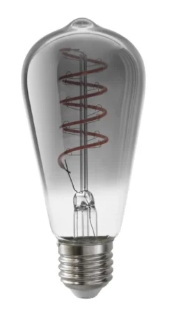 Airam Filament LED Smoke Edison E27 dim