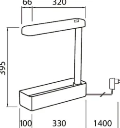 Airam Herby Plantlampa LED 10W