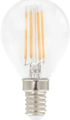 Airam LED Decor Klot Filament E14 4,5W 400lm 2200K dimbar