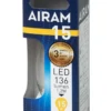 Airam LED Filament Kron 1,2W E14 2700K