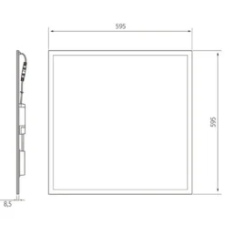 Airam LED Panel Plata 40W/830 OP