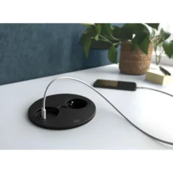 Bachmann Twist 2 Rund 1xSchucko USB A/C
