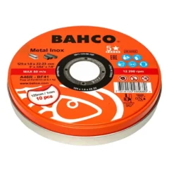 Bahco Kapskiva 125x1.0 Metall/Rostfritt Stål