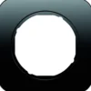Berker R.1 Kombinationsram Plast Svart