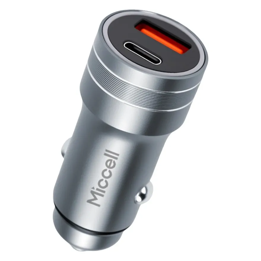 Billaddare USB-A USB-C