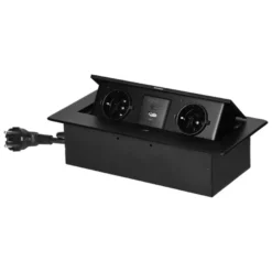 Bordsmodul 2-vägs + USB-A/C Infällt