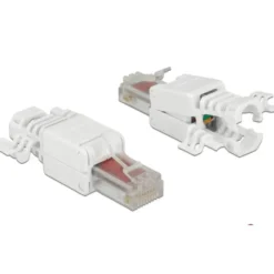 Delock RJ45 Plug Cat6 UTP Toolfree 2-pack