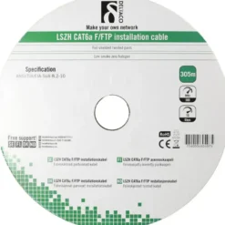 Deltaco FTP Cat6 Löpmeter
