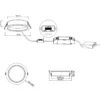 Designlight City Downlight 36W 3/4K