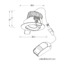 Designlight Q-16BD Mini LED 4,2W