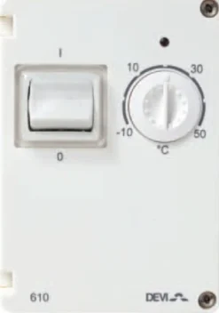 DEVIreg 610 -10+50°C 10A Termostat IP44