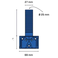 Elektroskutt Blocks-Y Y-koppling 16mm