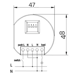 Elko Dimmerpuck 3-tråd 150W LED
