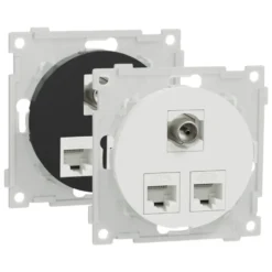 Elko One Datauttag 2xCat6 + Antenn