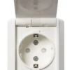 ELKO Uttag IP44 med lock