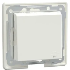 Elko Vägguttag RS/Plus 1-vägs lock IP44 Jordat