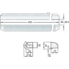 Flexit Spaltventil W400 40cm