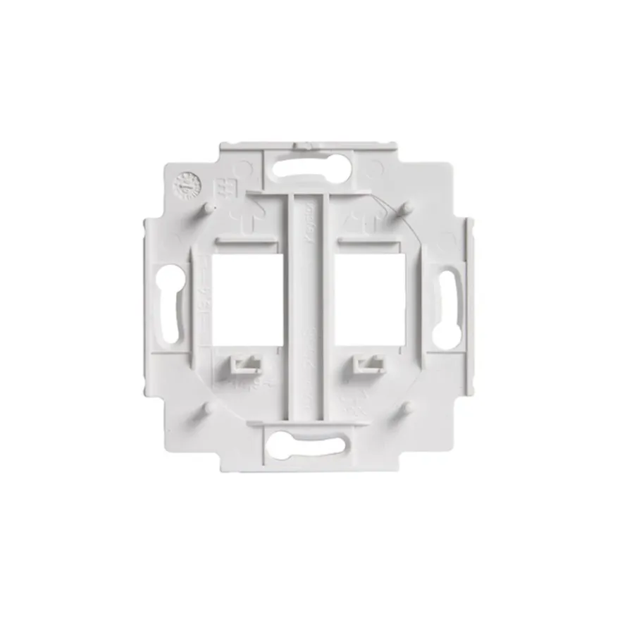 Fästram RJ45 2xKeystone