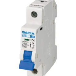 Gacia Minibrytare 1-pol C 6-25A