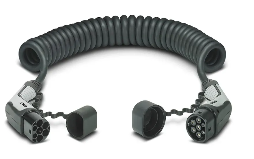 Garo Laddkabel T2PC 3-fas Typ2 Spiral