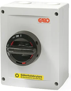 Garo Säkerhetsbrytare SBG 640H 6-polig 40A