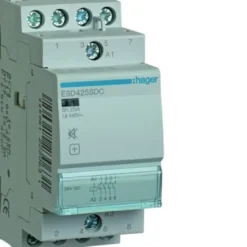 Hager Brumfri kontaktor 4NO 25A 24VDC