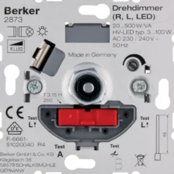 Hager Vriddimmer LV med mjukspärr 20-500W