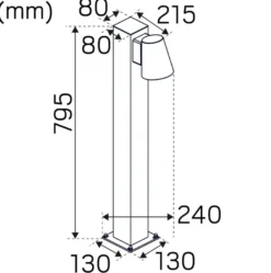 Hide-a-lite Cone Pollare