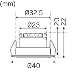 Hide-a-lite Core Smart Tilt 45°