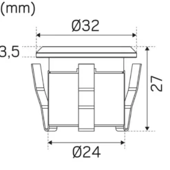 Hide a lite Decklight Garden Kit