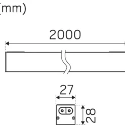 Hide-a-lite Flexline 2000 38W 3CCT