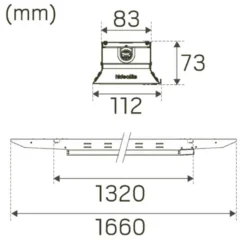 Hide-a-lite Indline G2 IP23 L Asym