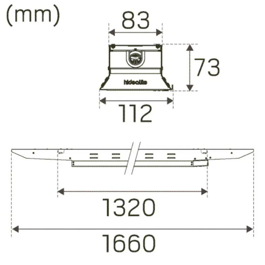 Hide-a-lite Indline G2 IP23 XL