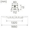 Hide-a-lite Indline G2 IP23 XL Casambi