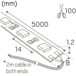 Hide-a-lite LEDstrip Lowlum IP20