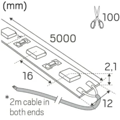 Hide-a-lite LEDstrip RGBW IP20