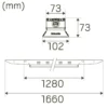 Hide-a-lite Liteline Basic IP23 L 85° 4000K 13800lm