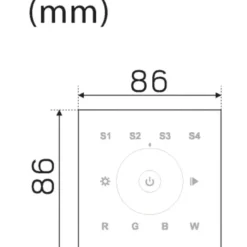 Hide-a-lite Touchpanel DALI