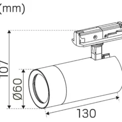Hide a lite Track Optic XS 1-fas Spotlight Tune
