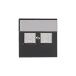 Impressivo Centrumplatta 2xRJ45