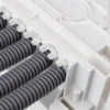 Infälld kombicentral IP30 3/1, 12+2 moduler, Vit metalldörr