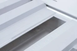 Infälld kombicentral IP30 3/1, 12+2 moduler, Vit metalldörr