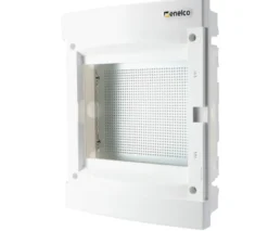 Infälld Mediacentral IP40 2-radig Plast