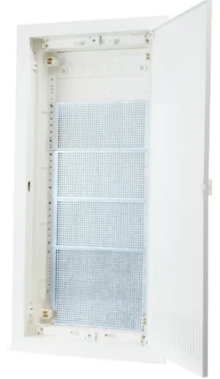 Infälld Mediacentral IP30 4-radig Vit dörr