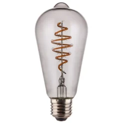 J&EL Flexi Dekor Edison 4,5W E27 Rökfärgad