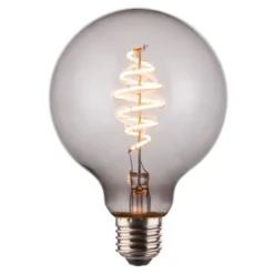 J&EL Flexi Dekor Glob 95 4,5W E27 Rökfärgad
